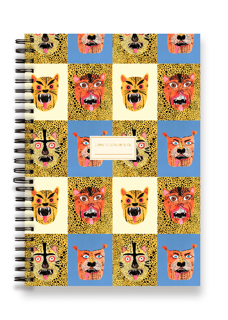 Tecuanes cuadros azul