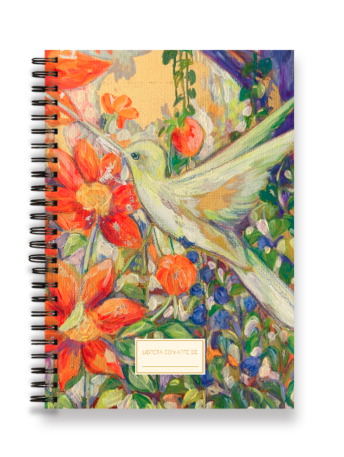 Libreta Colibrí en la montaña