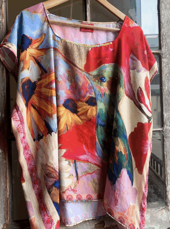 Blusa «Bosque de Polinizadores»