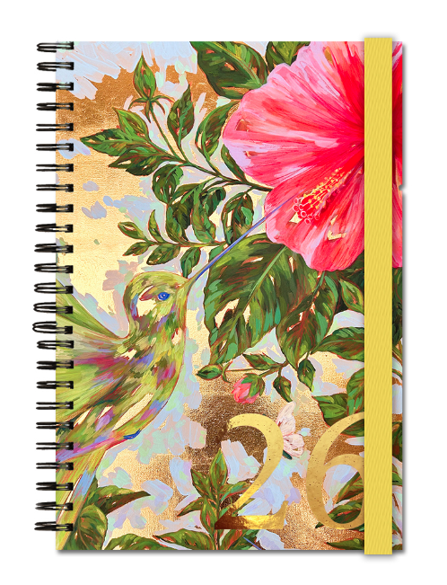 Agenda "Colibrí en el jardín"