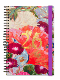 Agenda "Mariposa y flores"